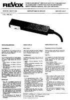 Revox Remote_control-Owners-Manual 